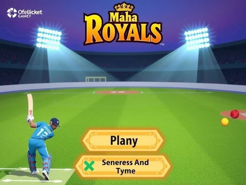 Cricket Maha Royals Gameplay